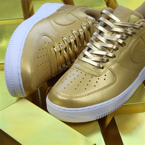 nike air force kurz|air force 1 sneaker gold.